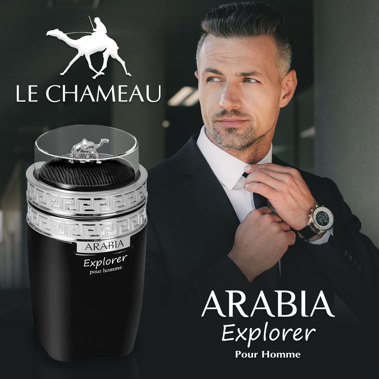 Arabia Explorer Edp 100ml by LE CHAMEAU UAE For Men 100ml
