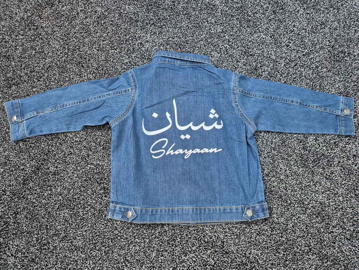 Kids Tracksuit Mini Denim Blue Jacket