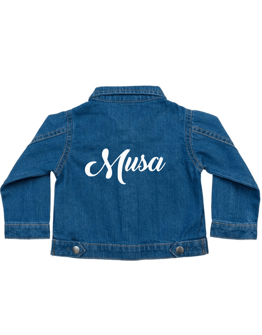 Kids Tracksuit Mini Denim Blue Jacket