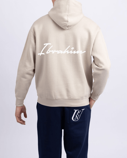 Tracksuit Beige Oversized Comfort Hoodie