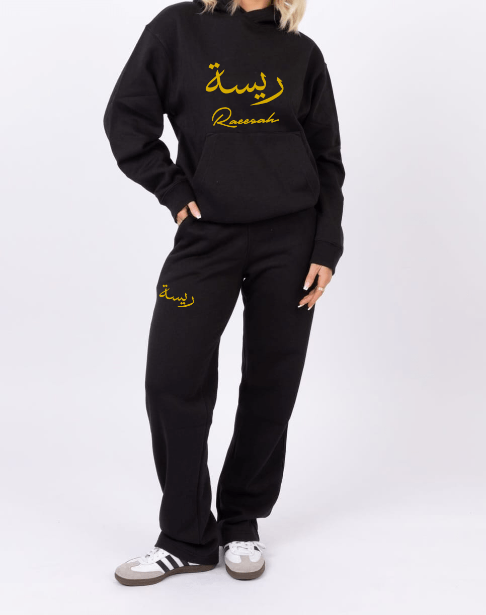 Dusky Black Comfort Tracksuit1