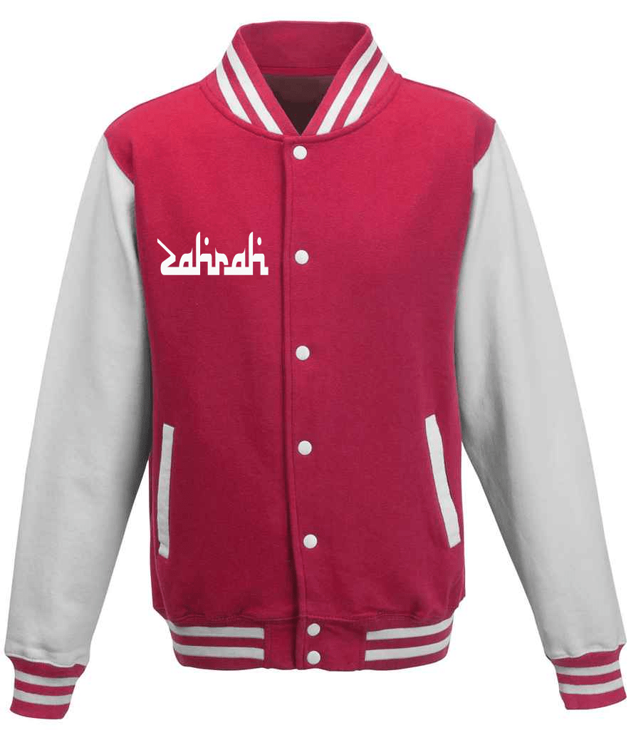 Tracksuit Pink & White Varsity Jacket