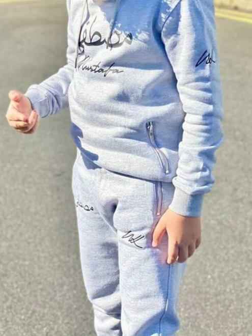 Kids Hoodie Mini Grey Hoodie