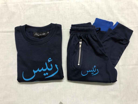 Kids Tracksuit Mini Blue Joggers