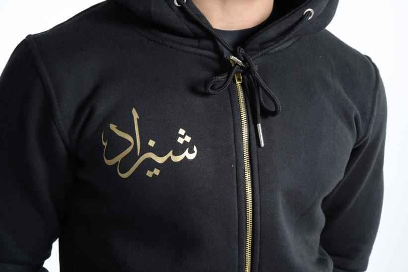 Tracksuit Dusky Black Zip Hoodie