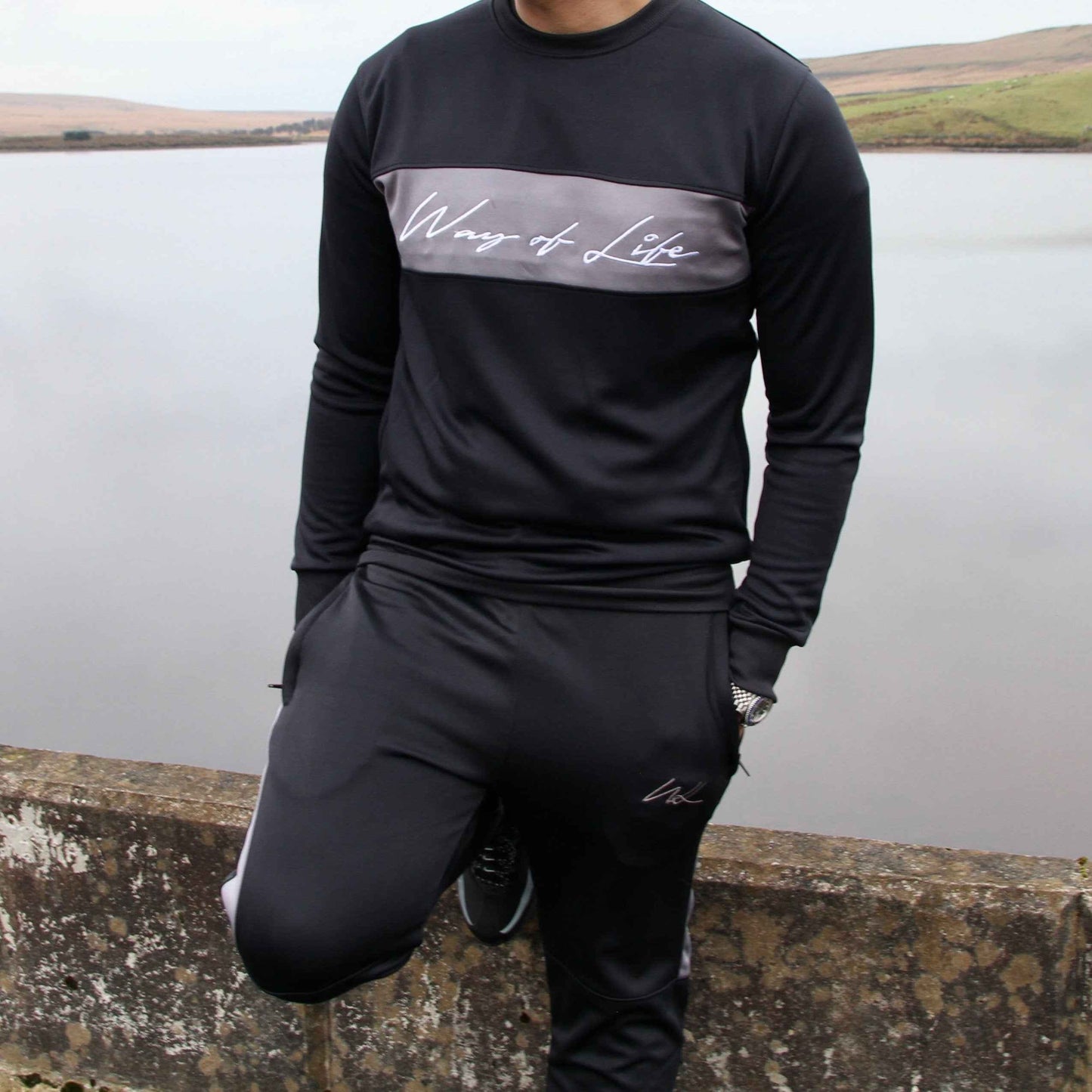 Tracksuit Onyx Black Sweatshirt