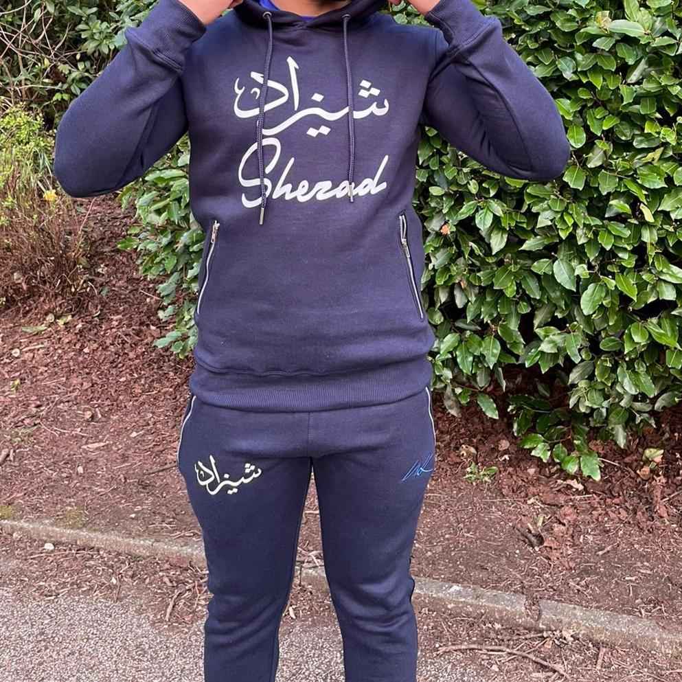 Tracksuit Sapphire Blue Hoodie