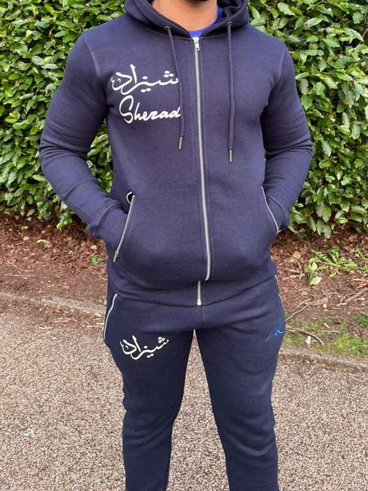 Tracksuit Sapphire Blue Zip Hoodie