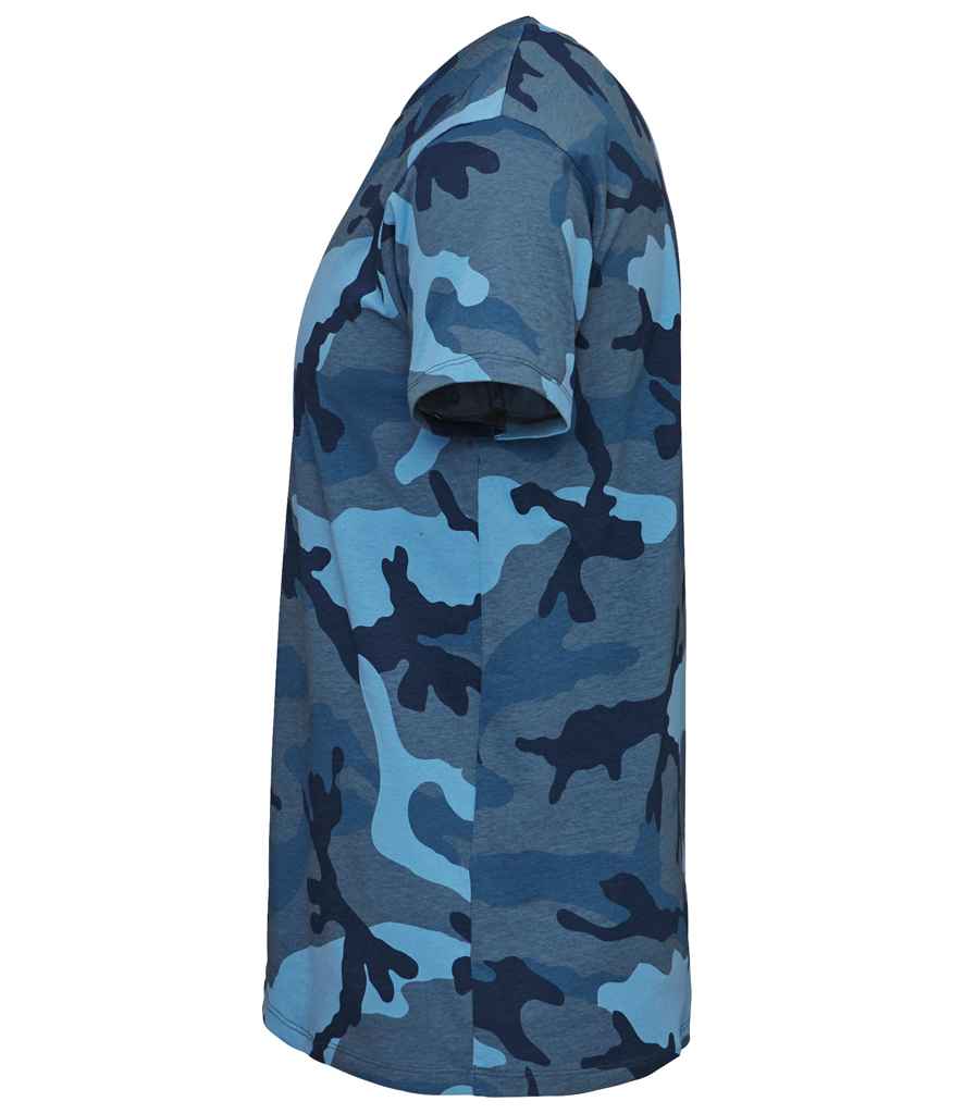 Blue Camo T-Shirt