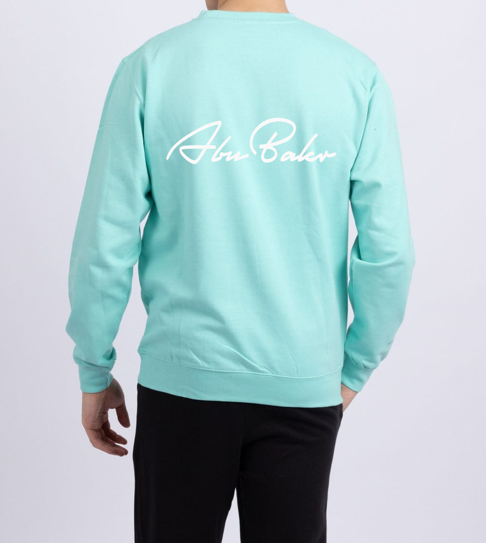 Mint Blue Sweatshirt