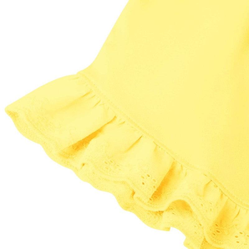 Girls Yellow Anglaise Set
