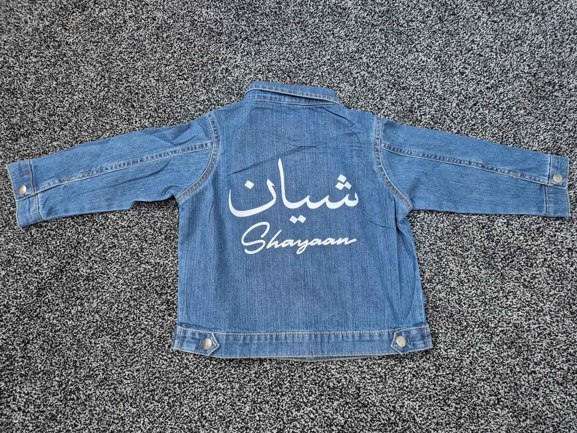 Kids Tracksuit Mini Denim Blue Jacket