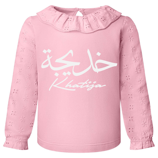 Shirts & Tops Girls Pastel Pink Long Sleeve Top