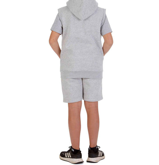 Shirts & Tops Mini Grey Gilet & Shorts Set