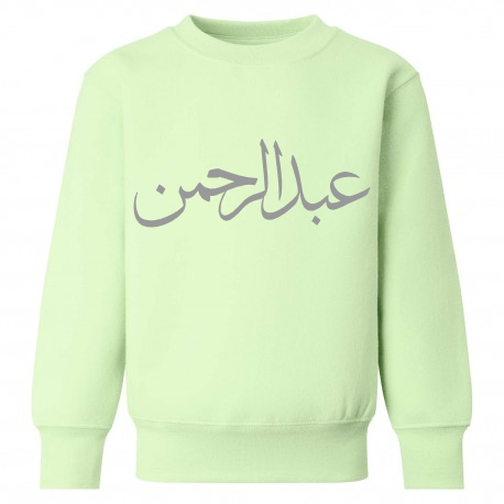 Shirts & Tops Mini Pastel Green Sweatshirt