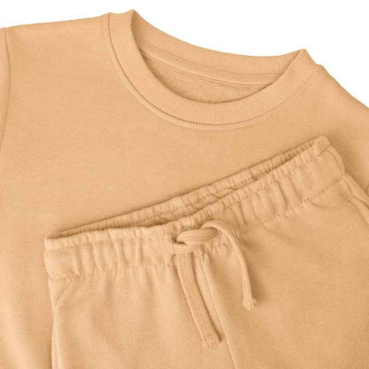Shirts & Tops Mini Sand Sweatshirt & Shorts Set