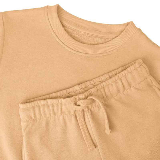 Shirts & Tops Mini Sand Sweatshirt & Shorts Set