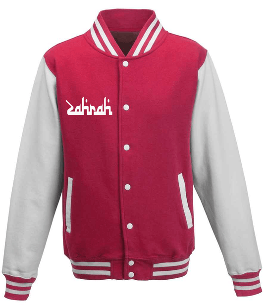 Tracksuit Pink & White Varsity Jacket