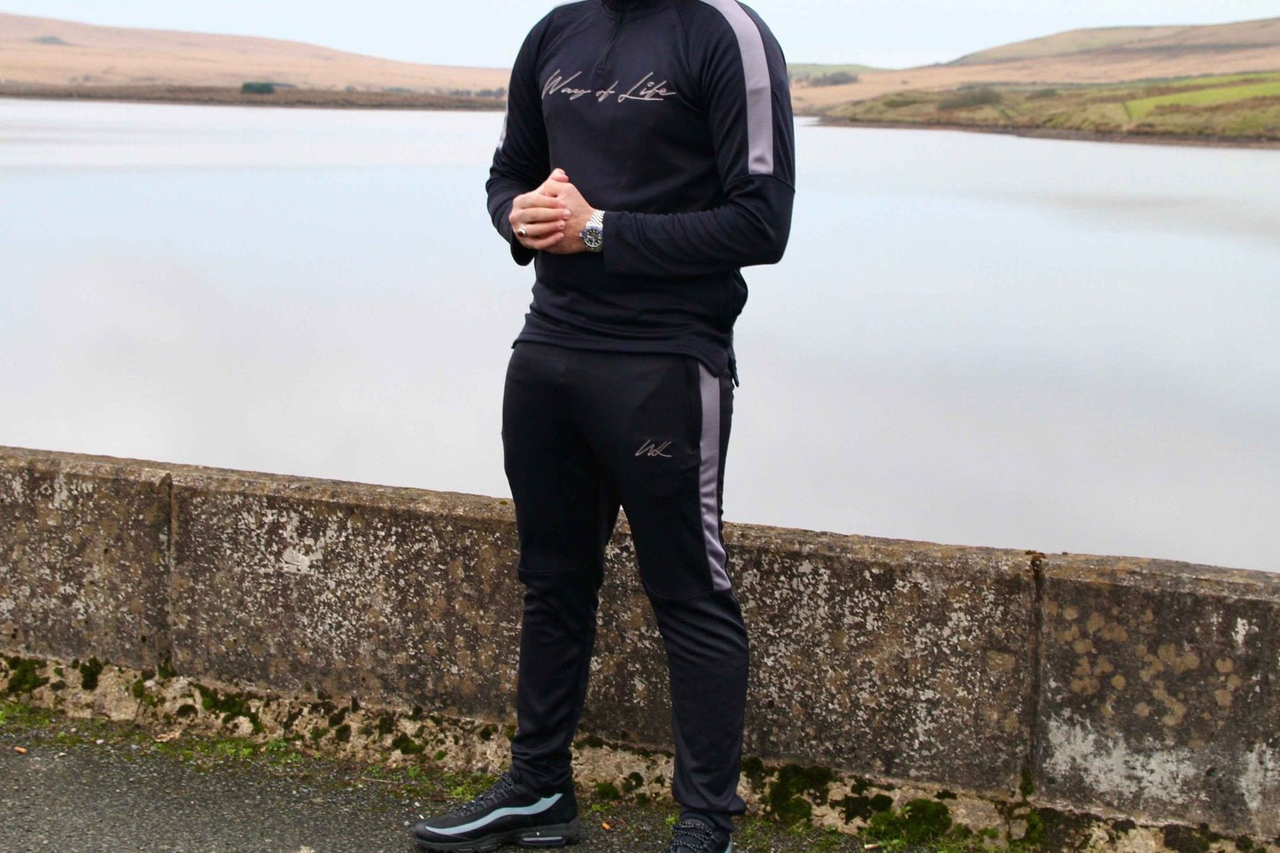 Onyx Black Joggers