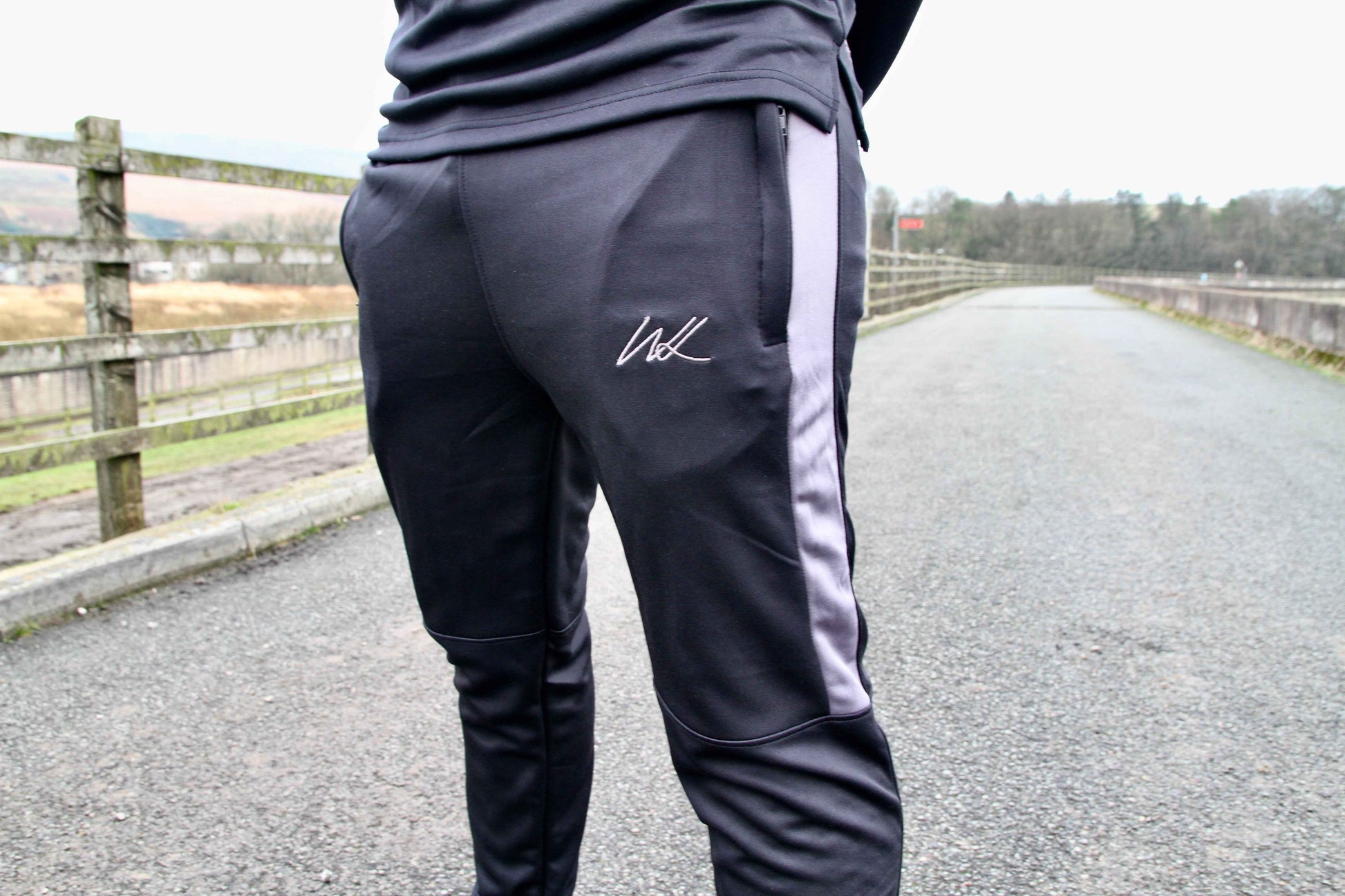 Onyx Black Joggers