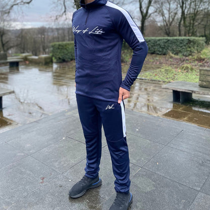 Royal Blue 1/4 Zip Sweatshirt