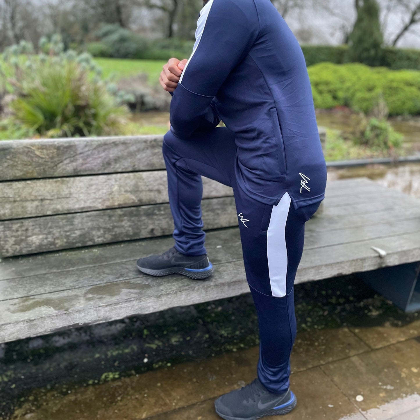 Royal Blue 1/4 Zip Sweatshirt