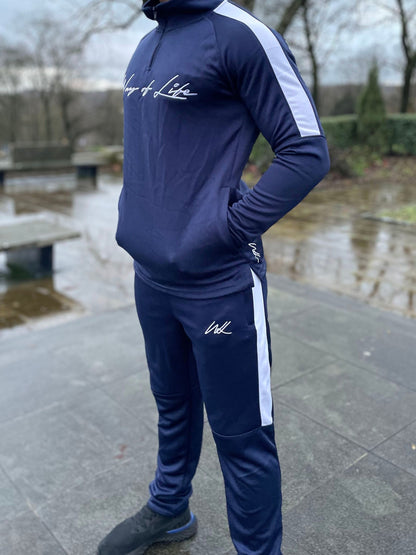 Royal Blue 1/4 Zip Sweatshirt