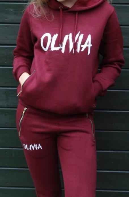 Tracksuit Burgundy Joggers